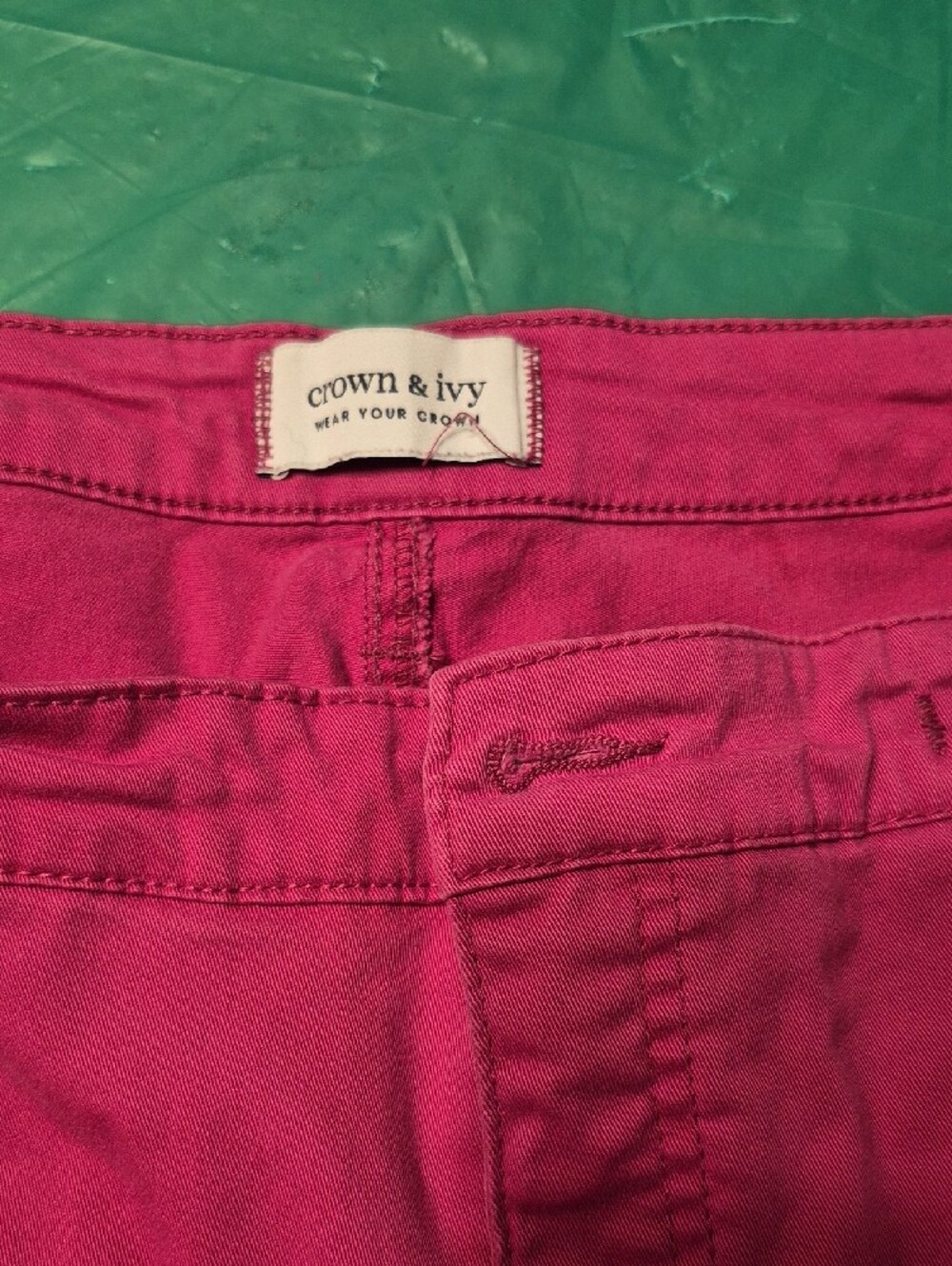 crown & ivy Magenta Skinny Jeans - Picture 7 of 7